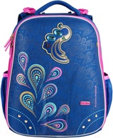 Школьный рюкзак Mike&Mar Жар Птица / 1008-176 (голубой/розовый)