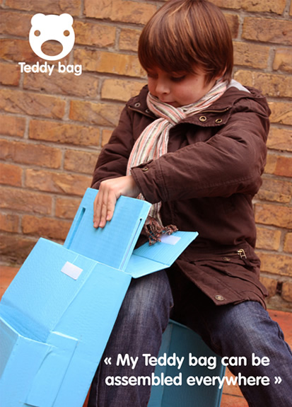 Школьный рюкзак и парта по совместительству — проект Teddy bag