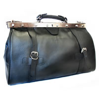 Саквояж из натуральной кожи